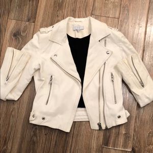 IRO WHITE LEATHER SIZE 36